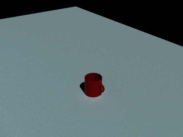 3D модель чашки